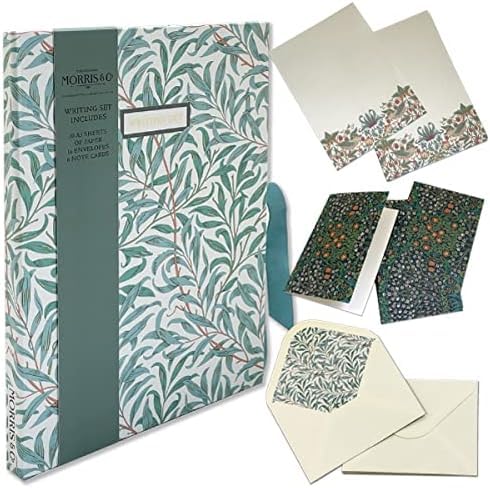 The Great British Card Company William Morris Schreibset - Klassisch, Multicolor - Briefpapier, Umschläge, Notizkarten - A4 - 20 Blatt, 16 Umschläge, 6 Notizkarten - Schreibwaren The Great British Card Company William Morris Schreibset - Klassisch, Multicolor - Briefpapier, Umschläge, Notizkarten - A4 - 20 Blatt, 16 Umschläge, 6 Notizkarten - Schreibwaren von The Great British Card Company