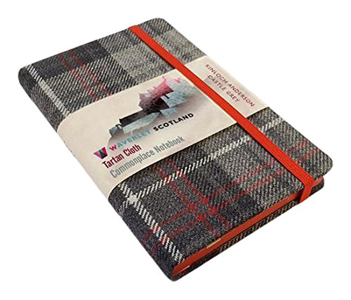 Castle Grey Tartan: Pocket: 14 x 9cm: Scottish Traditions: Waverley Genuine Tartan Cloth Commonplace Notebook von The Gresham Publishing Co. Ltd