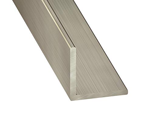 The Hardware Warehouse Eckwinkel, Edelstahl, matt, 15 x 15 x 1 mm, 1 m von CQFD