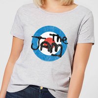 The Jam Target Logo Damen T-Shirt - Grau - L von The Jam