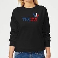 The Jam Text Logo Damen Sweatshirt - Schwarz - L von The Jam