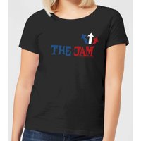 The Jam Text Logo Damen T-Shirt - Schwarz - 3XL von The Jam