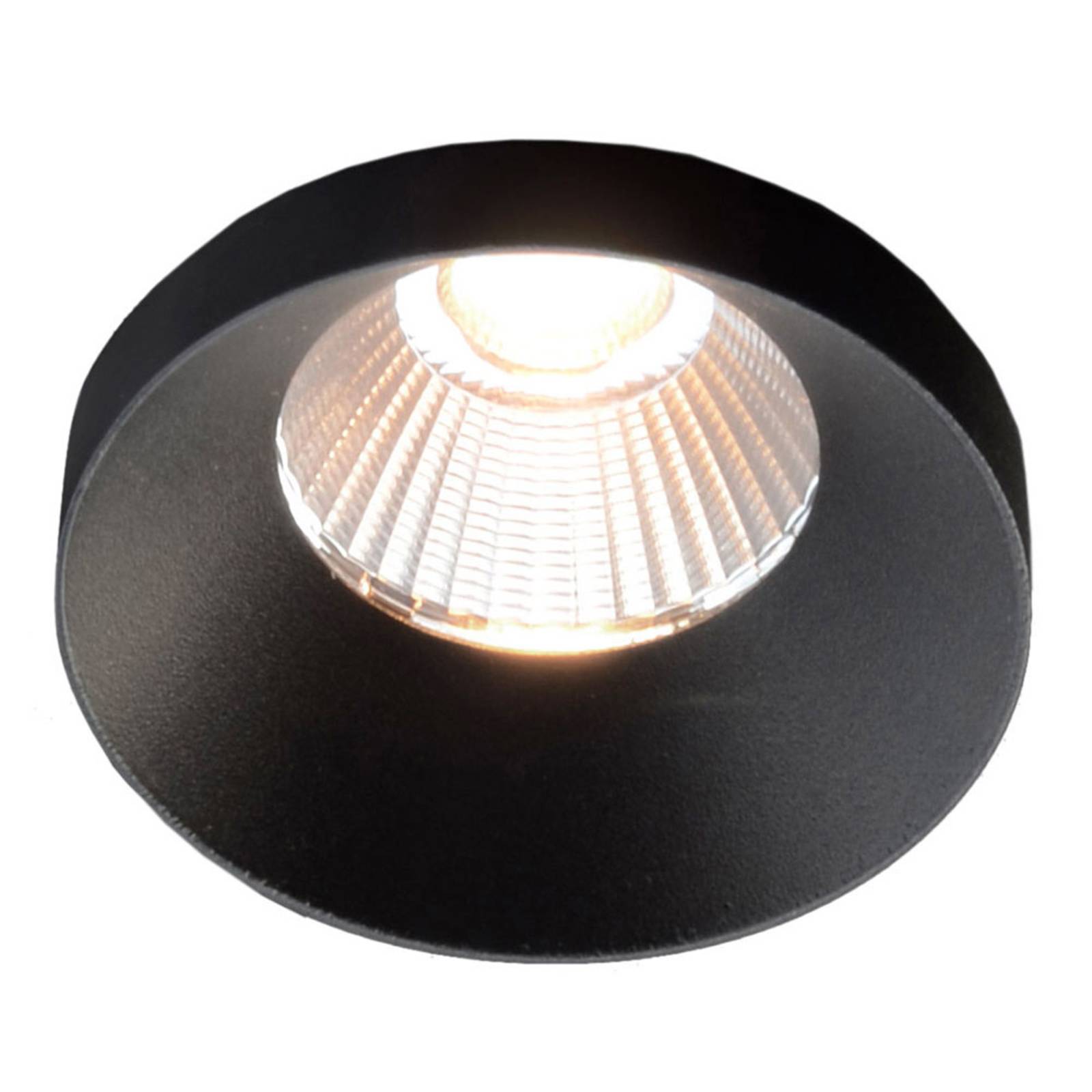 GF design Owi Einbaulampe IP54 schwarz 3.000 K von The Light Group