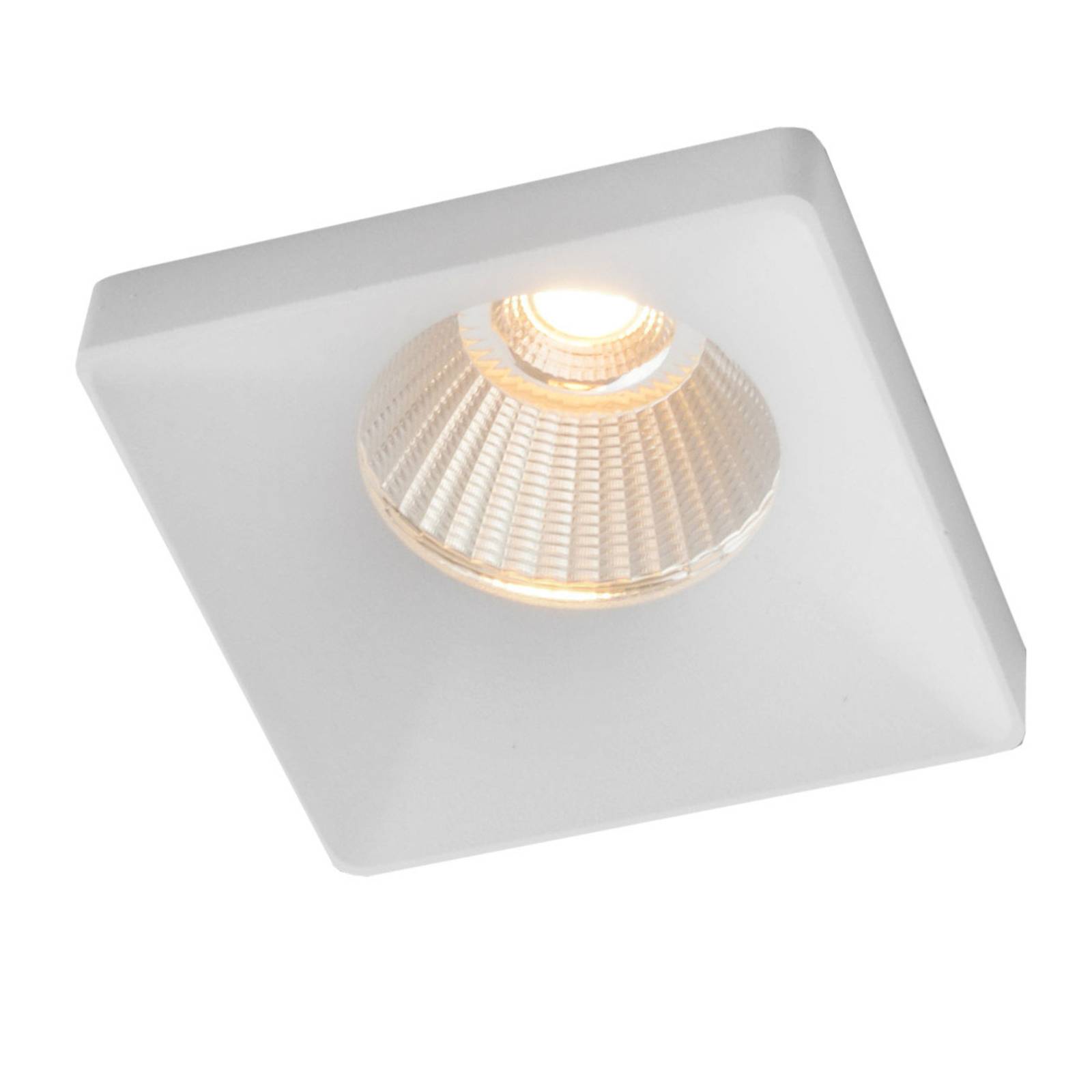 GF design Squary Einbaulampe IP54 weiß 2.700 K von The Light Group