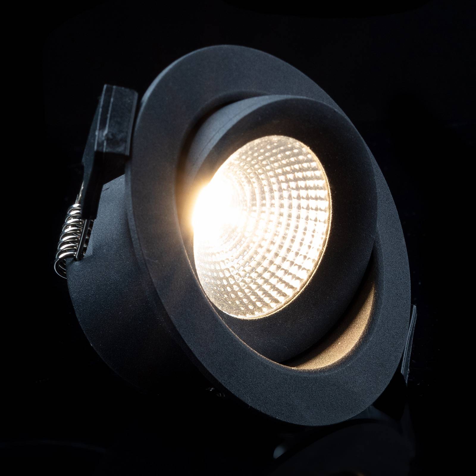 SLC One 360° LED-Einbauleuchte schwarz 3.000K von The Light Group