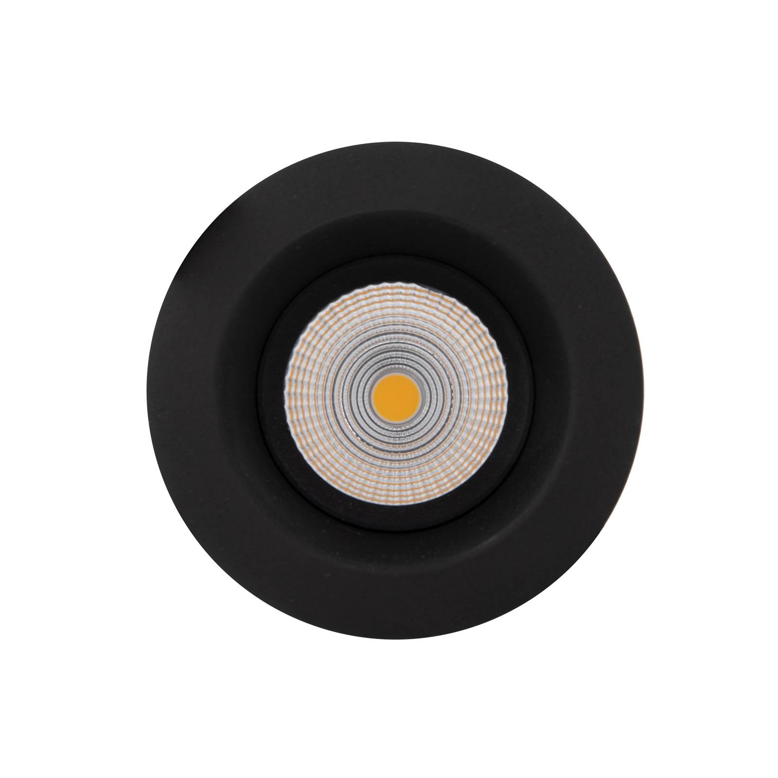 SLC One Soft LED-Einbauspot dim-to-warm schwarz von The Light Group