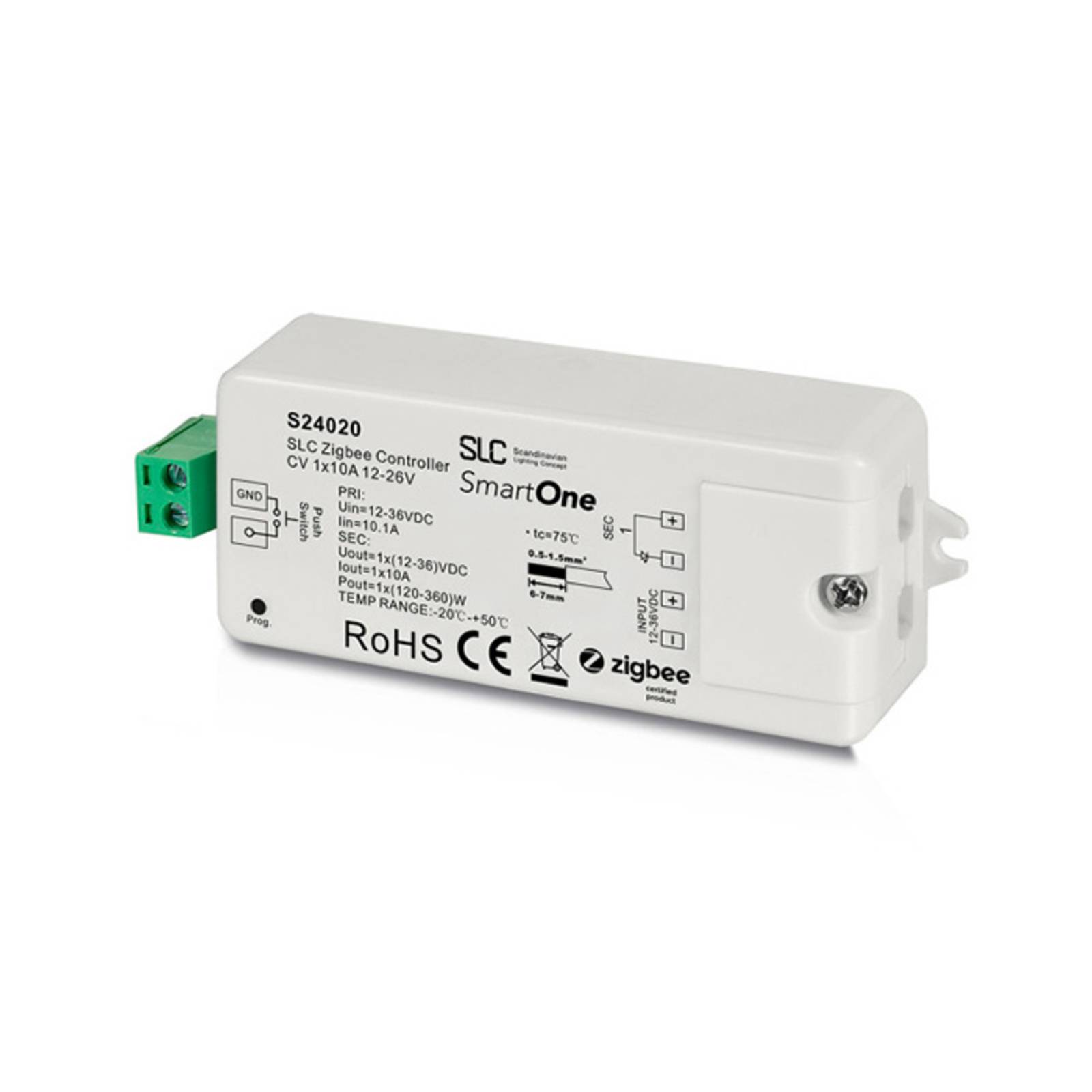 SLC SmartOne ZigBee Steuerung CV 1x10A 12-24V SLC SmartOne ZigBee Steuerung CV 1x10A 12-24V von The Light Group
