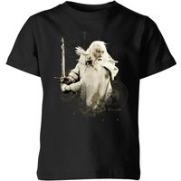 The Lord Of The Rings Gandalf Kids' T-Shirt - Black - 11-12 Jahre von The Lord of the Rings