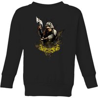 The Lord Of The Rings Gimli Kids' Sweatshirt - Black - 11-12 Jahre von The Lord of the Rings