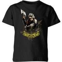 The Lord Of The Rings Gimli Kids' T-Shirt - Black - 3-4 Jahre von The Lord of the Rings