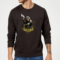 The Lord Of The Rings Gimli Sweatshirt - Black - S von The Lord of the Rings