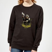 The Lord Of The Rings Gimli Women's Sweatshirt - Black - L von The Lord of the Rings