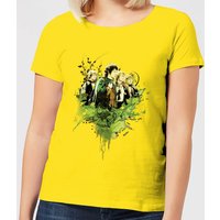 The Lord Of The Rings Hobbits Women's T-Shirt - Yellow - L von The Lord of the Rings