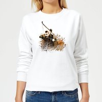The Lord Of The Rings Legolas Women's Sweatshirt - White - L von The Lord of the Rings
