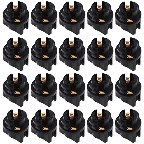 The Lord of The Tools 20 Stück T5 Twist Lock Sockel Mini Keil Glühbirne Sockel für T5 17 18 27 37 57 58 70 73 74 79 85 86 206 207 286 306 2721 The Lord of The Tools 20 Stück T5 Twist Lock Sockel Mini Keil Glühbirne Sockel für T5 17 18 27 37 57 58 70 73 74 79 85 86 206 207 286 306 2721 von The Lord of the Tools