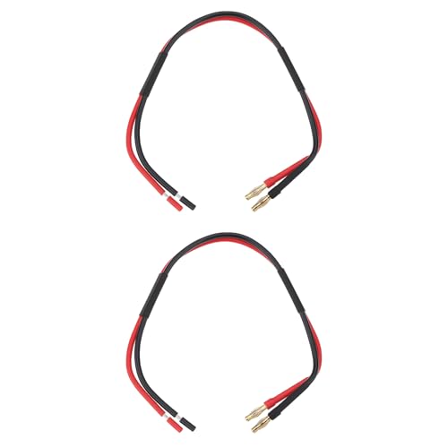 The Lord of the Tools 2 Stück 4-mm-Bananenstecker auf Blanken Draht Audiokabel 14 AWG Silikondraht 300 Mm Lautsprecheranschluss für DIY-Audiosysteme The Lord of the Tools 2 Stück 4-mm-Bananenstecker auf Blanken Draht Audiokabel 14 AWG Silikondraht 300 Mm Lautsprecheranschluss für DIY-Audiosysteme von The Lord of the Tools