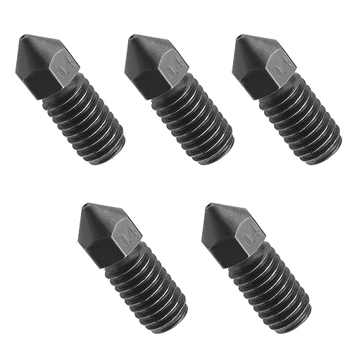 The Lord of the Tools 5 Stück Extruderdüsen 0,4 Mm M6 Kompatibel mit AnkerMake M5 3D-Drucker, Massiver Düsenkopf aus Gehärtetem Stahl, 3D-Drucker-Zubehör The Lord of the Tools 5 Stück Extruderdüsen 0,4 Mm M6 Kompatibel mit AnkerMake M5 3D-Drucker, Massiver Düsenkopf aus Gehärtetem Stahl, 3D-Drucker-Zubehör von The Lord of the Tools