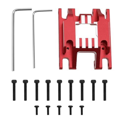 The Lord of the Tools RC Unterfahrschutz Aluminiumlegierung Getriebehalterung Getriebehalterung Kompatibel mit TRX4M 1/18 RC Crawler Car 47,5 X 39,4 mm RC Car Getriebebasis Rot The Lord of the Tools RC Unterfahrschutz Aluminiumlegierung Getriebehalterung Getriebehalterung Kompatibel mit TRX4M 1/18 RC Crawler Car 47,5 X 39,4 mm RC Car Getriebebasis Rot von The Lord of the Tools