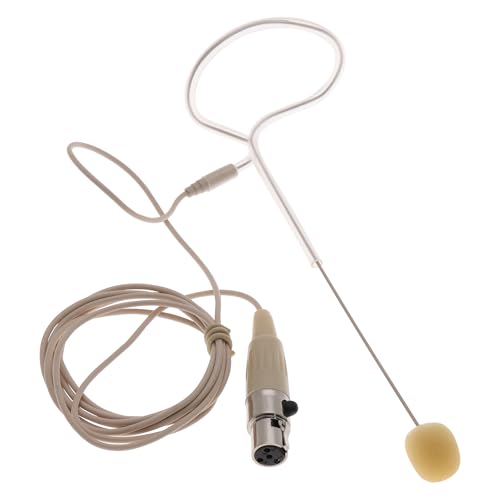 The Lord of the Tools XLR-Mikrofon mit 4-poligem TA4F-Stecker, Einzelohrbügel, kompatibel mit Shure kabellosem Bodypack-Sender, Beige, 1 Stück The Lord of the Tools XLR-Mikrofon mit 4-poligem TA4F-Stecker, Einzelohrbügel, kompatibel mit Shure kabellosem Bodypack-Sender, Beige, 1 Stück von The Lord of the Tools