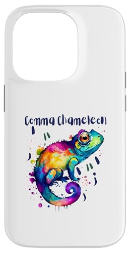 Comma Chamäleon | Buntes Grammatik-Wortspiel Hülle für iPhone 14 Pro Comma Chamäleon | Buntes Grammatik-Wortspiel Hülle für iPhone 14 Pro von The Mildly Legendary & Half-Decent Co.