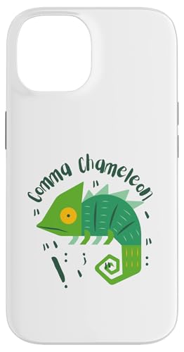 Comma Chamäleon | Lustiges Grammatik-Satzzeichen Wortspiel Hülle für iPhone 14 Comma Chamäleon | Lustiges Grammatik-Satzzeichen Wortspiel Hülle für iPhone 14 von The Mildly Legendary & Half-Decent Co.