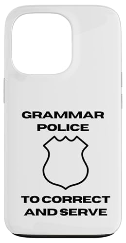Grammar Police | Satzzeichen Durchsetzung I Korrigieren & Servieren Hülle für iPhone 13 Pro Grammar Police | Satzzeichen Durchsetzung I Korrigieren & Servieren Hülle für iPhone 13 Pro von The Mildly Legendary & Half-Decent Co.