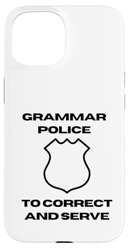 Grammar Police | Satzzeichen Durchsetzung I Korrigieren & Servieren Hülle für iPhone 15 Grammar Police | Satzzeichen Durchsetzung I Korrigieren & Servieren Hülle für iPhone 15 von The Mildly Legendary & Half-Decent Co.
