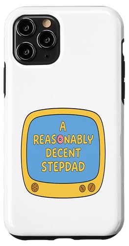 Reasonably Decent Stepdad - Funny Bonus Dad Humor Design Hülle für iPhone 11 Pro von The Mildly Legendary & Half-Decent Co.
