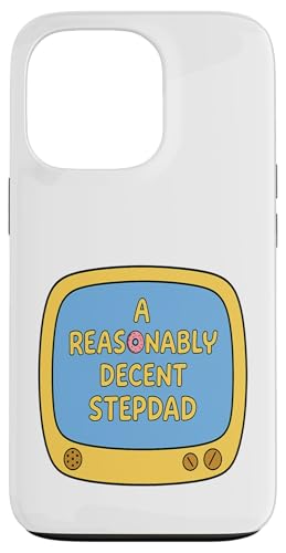 Reasonably Decent Stepdad - Funny Bonus Dad Humor Design Hülle für iPhone 13 Pro von The Mildly Legendary & Half-Decent Co.