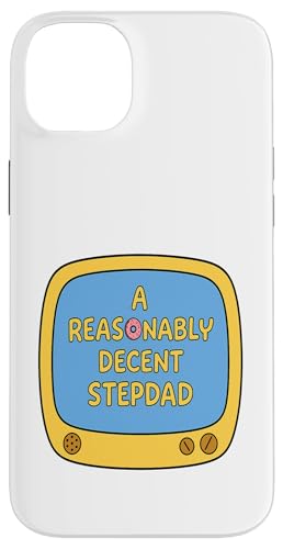 Reasonably Decent Stepdad - Funny Bonus Dad Humor Design Hülle für iPhone 14 Plus von The Mildly Legendary & Half-Decent Co.