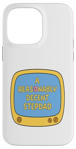 Reasonably Decent Stepdad - Funny Bonus Dad Humor Design Hülle für iPhone 14 Pro Max von The Mildly Legendary & Half-Decent Co.