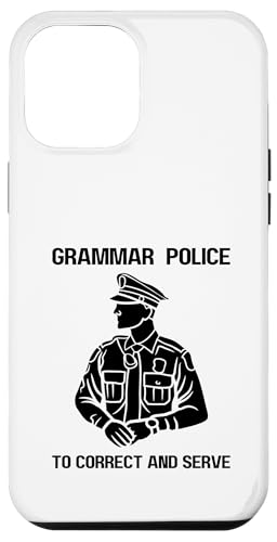 Satzzeichen Polizei I To Correct and Serve | Grammar Humor Hülle für iPhone 12 Pro Max Satzzeichen Polizei I To Correct and Serve | Grammar Humor Hülle für iPhone 12 Pro Max von The Mildly Legendary & Half-Decent Co.