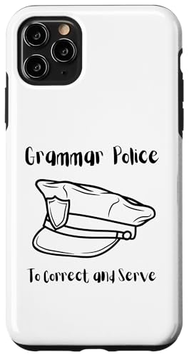 To Correct and Serve | Grammar Humor Satzzeichen Polizei Hülle für iPhone 11 Pro Max To Correct and Serve | Grammar Humor Satzzeichen Polizei Hülle für iPhone 11 Pro Max von The Mildly Legendary & Half-Decent Co.