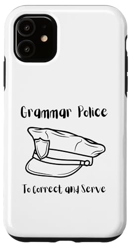 To Correct and Serve | Grammar Humor Satzzeichen Polizei Hülle für iPhone 11 To Correct and Serve | Grammar Humor Satzzeichen Polizei Hülle für iPhone 11 von The Mildly Legendary & Half-Decent Co.