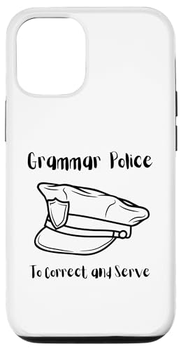 To Correct and Serve | Grammar Humor Satzzeichen Polizei Hülle für iPhone 12/12 Pro To Correct and Serve | Grammar Humor Satzzeichen Polizei Hülle für iPhone 12/12 Pro von The Mildly Legendary & Half-Decent Co.