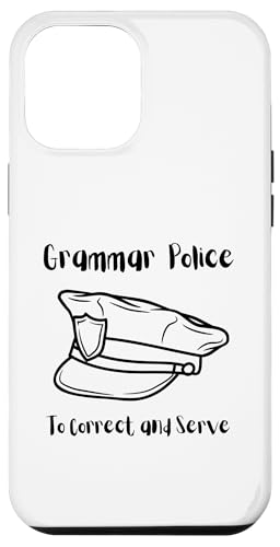 To Correct and Serve | Grammar Humor Satzzeichen Polizei Hülle für iPhone 12 Pro Max To Correct and Serve | Grammar Humor Satzzeichen Polizei Hülle für iPhone 12 Pro Max von The Mildly Legendary & Half-Decent Co.