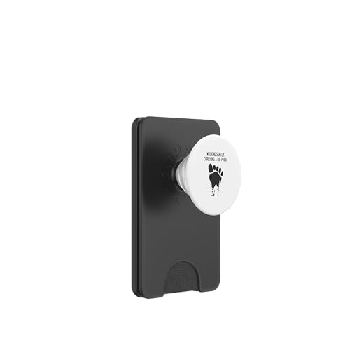 Bigfoot Sasquatch "Walking Softly Carrying a Big Print" PopSockets PopWallet für MagSafe Bigfoot Sasquatch "Walking Softly Carrying a Big Print" PopSockets PopWallet für MagSafe von The Mythical Motion Co.