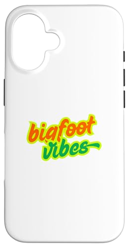 Bigfoot Vibes – Retro Cryptid Graphic Groovy Sasquatch Hülle für iPhone 16 von The Mythical Motion Co.