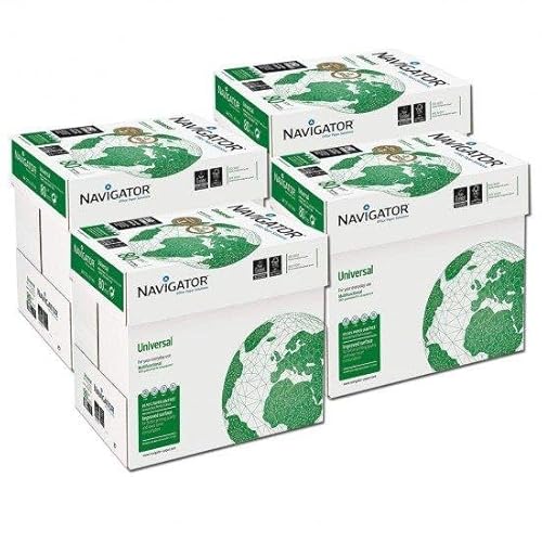 The Navigator Company Navigator Universal Premium Büropapier, A4, 80 g, 20 Stück à 500 Blatt The Navigator Company Navigator Universal Premium Büropapier, A4, 80 g, 20 Stück à 500 Blatt von The Navigator company
