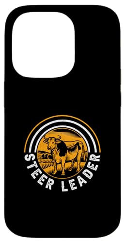 Steer Leader Lustiger Gaucho-Humor für einen argentinischen Reiter Hülle für iPhone 14 Pro von The Nomadic Horseman Herd