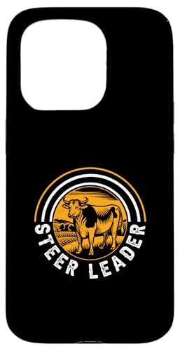Steer Leader Lustiger Gaucho-Humor für einen argentinischen Reiter Hülle für iPhone 15 Pro von The Nomadic Horseman Herd