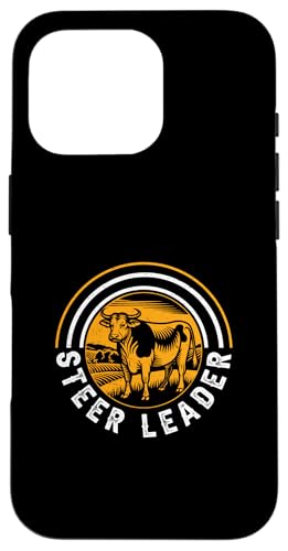 Steer Leader Lustiger Gaucho-Humor für einen argentinischen Reiter Hülle für iPhone 16 Pro von The Nomadic Horseman Herd