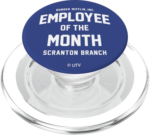 The Office Mitarbeiter des Monats Gewölbten PopSockets PopGrip für MagSafe The Office Mitarbeiter des Monats Gewölbten PopSockets PopGrip für MagSafe von The Office