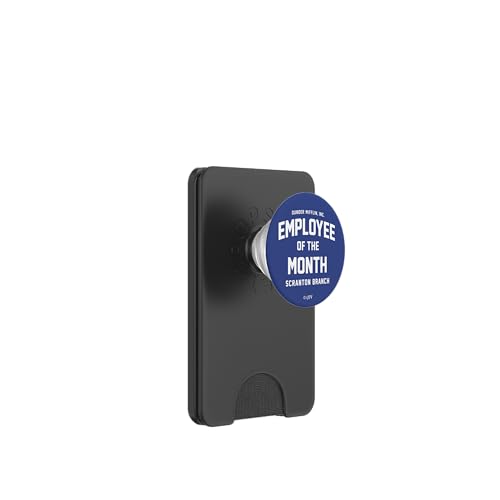 The Office Mitarbeiter des Monats Gewölbten PopSockets PopWallet für MagSafe The Office Mitarbeiter des Monats Gewölbten PopSockets PopWallet für MagSafe von The Office