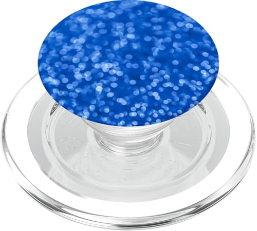 Bokeh-Muster in Blau PopSockets PopGrip für MagSafe Bokeh-Muster in Blau PopSockets PopGrip für MagSafe von The Patterns Store