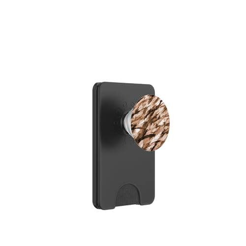 Camouflage in Beige PopSockets PopWallet für MagSafe Camouflage in Beige PopSockets PopWallet für MagSafe von The Patterns Store