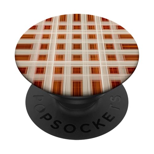 Dunkelrotes Quadratmuster PopSockets Klebender PopGrip Dunkelrotes Quadratmuster PopSockets Klebender PopGrip von The Patterns Store