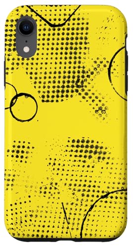 Gelbes und schwarzes Muster Hülle für iPhone XR Gelbes und schwarzes Muster Hülle für iPhone XR von The Patterns Store