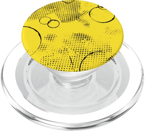 Gelbes und schwarzes Muster PopSockets PopGrip für MagSafe Gelbes und schwarzes Muster PopSockets PopGrip für MagSafe von The Patterns Store