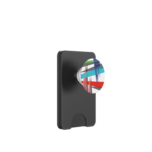 Muster im Achtziger-Stil PopSockets PopWallet für MagSafe Muster im Achtziger-Stil PopSockets PopWallet für MagSafe von The Patterns Store